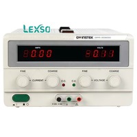 Alimentations électriques CC régulées linéaires GWInstek GPR-3060D, GPR-6030D, GPR-1810HD avec capacité de 30V et 6A. lexso