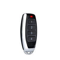 Télécommande sans fil universelle 433 MHz pour portes de garage, émetteur à code roulant 4 boutons, contrôleur de portail 6V RF sans fil