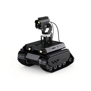 Robot chenillé tout-terrain UGV Beast open-source avec IA, double commande, corps entièrement métallique, vision par ordinateur, compatible avec Raspberry Pi 5 - Product Image 1