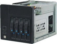 Serveur NAS 4 baies avec processeur Intel 2940 quadricœur, serveur tour NAS, configuration personnalisée acceptable, serveur NAS