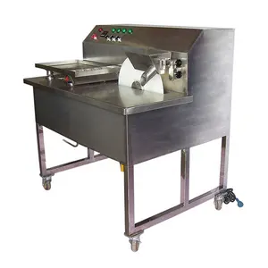 OEM Mini Chocolate Moulding Equipment Manual Mould Melting Machinery Mixing Forming Machine