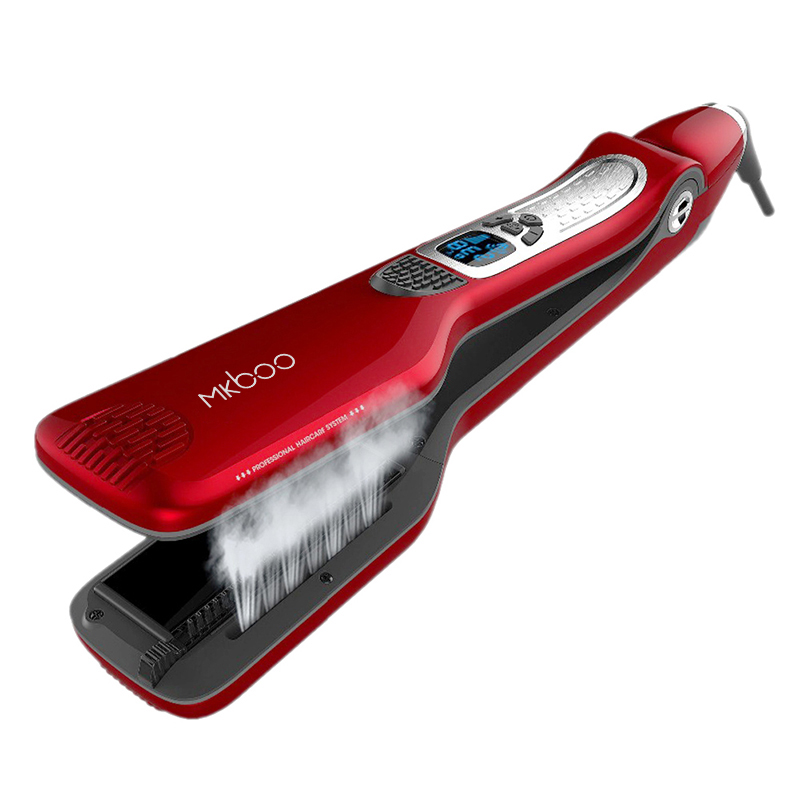 Amazon.com: Fahrenheit Cuidado del Cabello sistema 1,25 Inc cerámica Flat  Iron Rojo Rubí : Belleza y Cuidado Personal