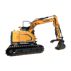 Pelle sur chenilles Hyundai HX130 d'occasion Prix de gros Pelle rétrocaveuse hydraulique d'origine avec moteur Cummins Machines de construction d'occasion - Product Image 1