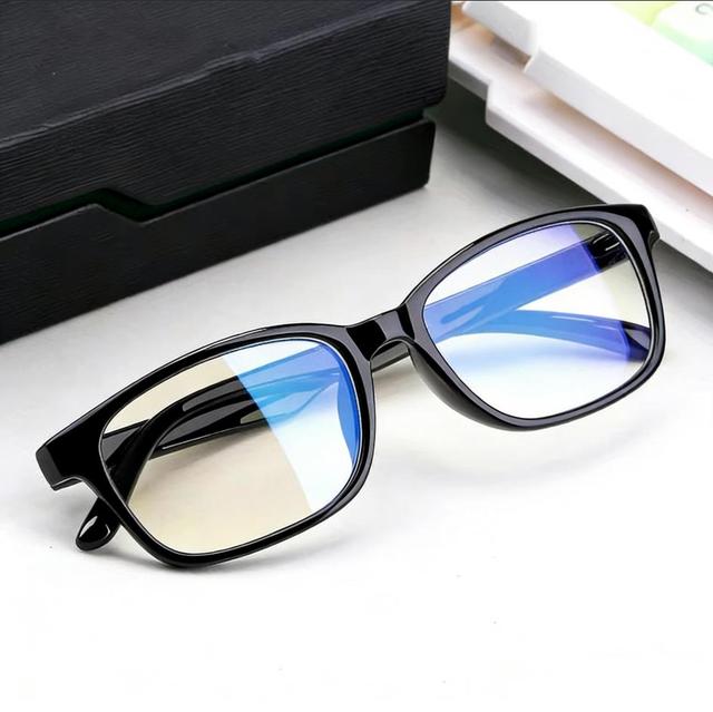 Private Label Fashion square Black Women Men Oem Computer Gaming Glasses Anti Blue Light Blocking Glasses 2025