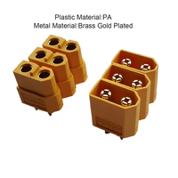 Batterie au lithium 36V 24V, connecteur XT60 mâle/femelle 14AWG 12AWG en cuivre, prise d'alimentation 2 broches pour voiture, adaptateur AC/DC