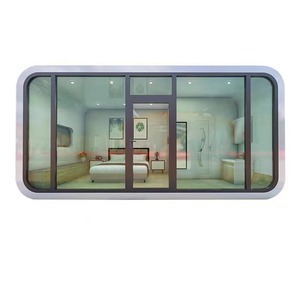 Sang trọng casas prefrafricadas tùy chỉnh thiết kế VƯỜN TÁO Cabin ngủ container nhà cho khách sạn - Product Image 2