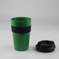 Conception personnalisée 500ml Portable Tasse À Café Couvercle Isolation Thermique En Gros Personnalisé Direct Paille Tasse Voyage