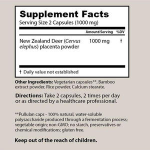 OEM 최고의 뉴질랜드 사용자 정의 안티 에이징 캡슐 사슴 태반 Softgel 캡슐 피부 미백 사슴 태반 분말 - Product Image 2