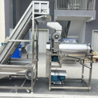 Continue Productieapparatuur Voor Sapextractie Sterilisatie En Het Vullen Van Kleinschalige Sapproductielijnen