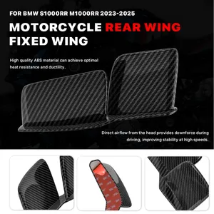 สปอยเลอร์ปีกท้ายแบบปีกยึดสำหรับรถจักรยานยนต์สำหรับ BMW S1000RR <span class=keywords><strong>M1000RR</strong></span> <span class=keywords><strong>2023</strong></span> 2024 2025 ABS - Product Image 4