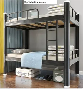 School Dormitory Furniture Modern Dormitory Furniture Loft Bunk Bed with Desk goods in great demand 2024 Bestseller