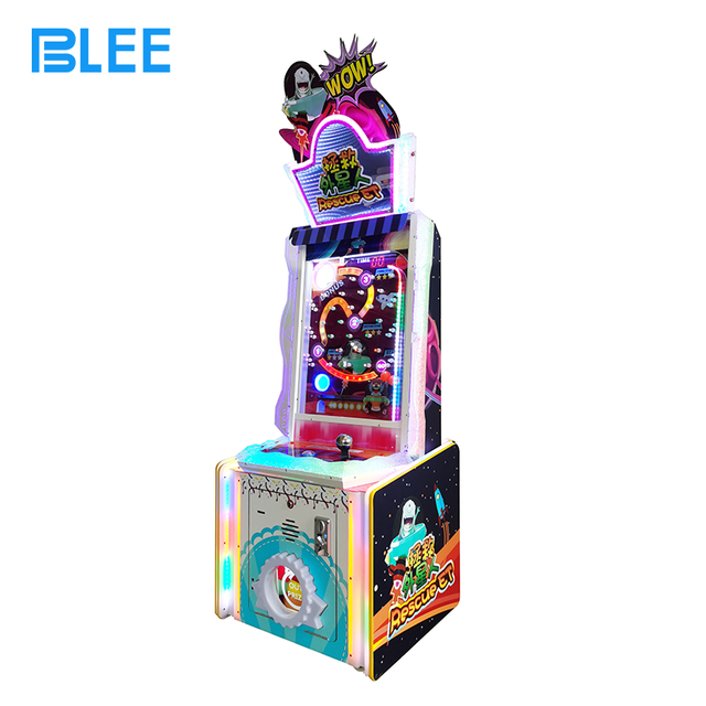 Coin Operated Rescue ET Ticket Redemption Game Machine Arcade Game Machine Catch Ball Play Lottery Game