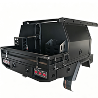 Auvent en aluminium, auvent de rangement étanche et verrouillable pour camionnette, camping et aventures