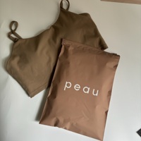 Sacs Ziplock Personnalisés pour Vêtements, T-shirts, Sacs d'Emballage en Plastique Polyéthylène Frosted EVA Réutilisables avec Fermeture Éclair pour Maillots de Bain et Bikinis