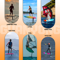 Hydrofoil GY haute performance 1099 V1 en carbone pour le surf en vagues océaniques, avec pompe à aile pour une glisse efficace, pour une pratique avancée, unisexe