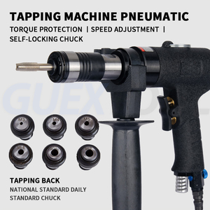 Machine de taraudage pneumatique légère pour le nettoyage des fils et le taraudage automatique des fils coniques, outils pneumatiques OEM - Product Image 2
