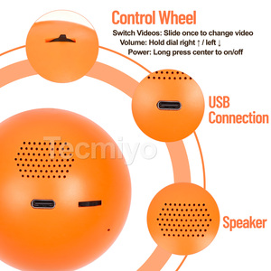 3D pha lê bóng tự làm bộ nhớ video Orb bóng video giáng sinh quả cầu pha lê với bộ nhớ video, Funny giáng sinh, món quà sinh nhật - Product Image 4