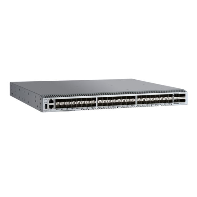 32GB H-PE Q0U55B SN6600B Power Pack FC Switch 64ports PoE Stackable fibre channel switch with SNMP and QoS