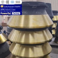 Vente d'usine Maxton : Revêtement de bol concave durable pour concasseur à cône Symons PYB/CS - Pièces de rechange