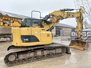 Excavatrices Caterpillar d'occasion Cat 314e Lcr, pompe hydraulique, chenilles, d'occasion, Cat 314e Lcr, machine de terrassement, en vente - Product Image 3