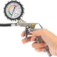 Jauge de pression de gonfleur de pneu analogique numérique pour vélo moto voiture