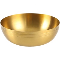Mini-bol individuel doré pour sauces et condiments, en acier inoxydable 304, 8,5 cm, 10 cm, 12 cm, 15 cm