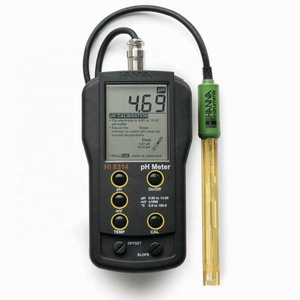 HANNA HI8314-1 Mètre d'acidité électronique analogique portable, électrode HI1217D, testeur redox, thermomètre - Product Image 1
