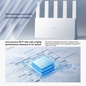 Enrutador Xiaomi BE5000 <span class=keywords><strong>WiFi</strong></span> 7 MLO de doble banda 2,4 GHz y 5,0 GHz Puerto 2,5G y 512MB RAM para repetidor doméstico - Product Image 6