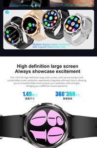 Reloj Inteligente HW62 WatchClassic para Mujer y Hombre, Deportivo, Fitness, Salud, Resistente al Agua, Llamadas Bluetooth, Smartwatch 2026 Nuevo para Android e <span class=keywords><strong>IOS</strong></span> - Product Image 2