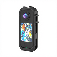 Support de fixation en plastique PC durable de haute qualité pour Insta360 X4 Air avec double interface griffe froide et port 1/4''