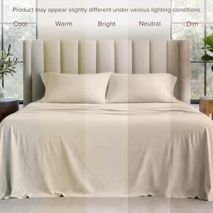 Juego de Sábanas Suaves como de 1800 Hilos, Juego de 3 Piezas de Microfibra para Cama, Sábanas de Color Sólido para Edredón - Product Image 4