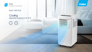 Mini <span class=keywords><strong>Aire</strong></span> <span class=keywords><strong>Acondicionado</strong></span> Portátil Eléctrico <span class=keywords><strong>de</strong></span> <span class=keywords><strong>9000</strong></span> <span class=keywords><strong>BTU</strong></span> para Uso Doméstico, en Hoteles y al <span class=keywords><strong>Aire</strong></span> Libre, Material Plástico, OEM Disponible, Certificado CE ETL - Product Image 6