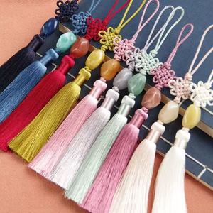 Attaches de rideaux décoratives en polyester perlé lavable Tianyun avec franges et pompons, idéales pour vêtements et téléphones portables (vente en gros) - Product Image 4