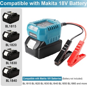 Démarreur de voiture portable 13,5 V 30 A pour batteries Li-ion Makita 18 V BL1830 BL1860 – Idéal pour démarrage d'urgence de batterie de voiture - Product Image 2