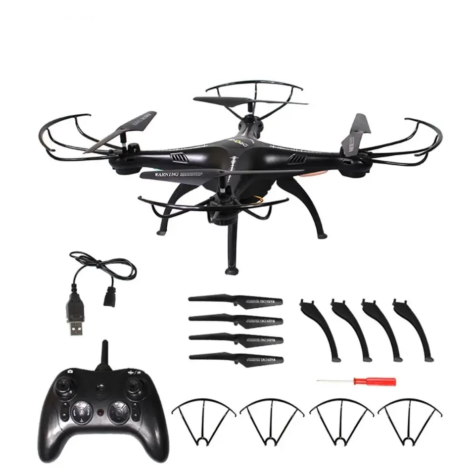2.4G medium-sized aerial photography aircraft with 6-axis gyroscope for height setting quadcopter drone with 1080P HD camera
