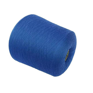 21S 100% Dope Teint Filé Polyester Recyclé Fil À Tricoter 100% Matériau Recyclé Avec Des Couleurs Vibrantes - Product Image 6