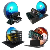 Simulador de vuelo VR 2026 nueva realidad Virtual 5D Domo cine 7D movimiento Montaña Rusa simulador inmersivo 9D 12D cine volador