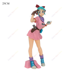 25cm Dragoned <span class=keywords><strong>Ball</strong></span> <span class=keywords><strong>Z</strong></span> Anime <span class=keywords><strong>Bulma</strong></span> Glitter Glamour PVC figura de acción muñeca dibujos animados japoneses modelo coleccionable juguete regalo de cumpleaños - Product Image 6