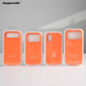 JOYPORODO étui en silicone <span class=keywords><strong>orange</strong></span> en gros pour iPhone 17 Pro Max étui en silicone de haute qualité pour iPhone 15 Pro Max pour iPhone - Product Image 2