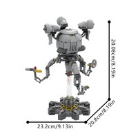 GoldMoc Classique Jeu Robot Figure MOC-200421 Mister Handy Deluxe Modèle Briques Jouets DIY Enfants Puzzle Blocs de Construction Jouets