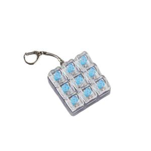 Juguete Antiestrés de Nueve Teclas, Material Transparente de PC, Botones Mecánicos, Iluminación, Regalo para Aliviar el Estrés, Unisex, Edades 8-13 - Product Image 5