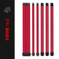 Bloc d'alimentation d'ordinateur psu, tressée en Nylon, 1x24 broches, 2x4 + 4P, 3x6 + 2P, 6 pièces, 300mm, rallonge, RGB
