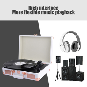 Magnético catrized toca disco vinilo VHS <span class=keywords><strong>mejor</strong></span> <span class=keywords><strong>tocadiscos</strong></span> altavoz música - Product Image 5