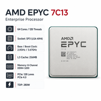 Prosesor Server AMD EPYC 7C13 64 Core 128 Thread 256MB L3 Cache Socket SP3 225W TDP Seri 7003 Milan