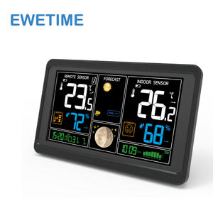 Launchunction Weather Station Clock Car Diagnostic Tool Barometer Obd2 Scanner Europe With Codiop Active Test Pkisplay Indoor - Product Image 3