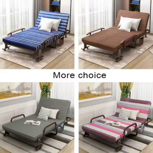 Letto con Telaio in Metallo Moderno e Confortevole, Divano Letto Pieghevole Regolabile per Hotel, Ospedali e Soggiorni, Direttamente dalla Fabbrica - Product Image 4