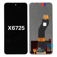 Écran tactile pré-assemblé avec châssis pour Infinix Smart 10 Plus X6725 Tecno Spark 30C – Assemblage complet du boîtier avant