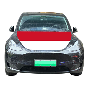 Vente en gros de housses de capot de <span class=keywords><strong>voiture</strong></span> en polyester durable de 120x150cm, résistant à l'usure, impression numérique, couvercle de capot de moteur - Product Image 1
