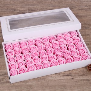 Corpo Bagno di Lavaggio Sapone Rose Testa di Fiori Per La Cerimonia Nuziale Del Partito Del Regalo Della Decorazione Della Casa - Product Image 5