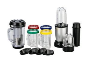 Nhỏ Gọn 250W 500Ml Nước Trái Cây Máy Xay Sinh Tố Với Ice Nghiền & Trái Cây Ép Hộ Gia Đình Thiết Lập <span class=keywords><strong>21Pcs</strong></span> Thép Không Gỉ Ice Living - Product Image 2